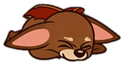 Chocolate sleeping